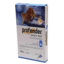 Profender Spot on Medium Cats 5.5-11lbs (2.5-5kg)