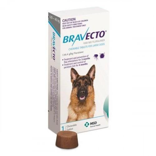 Bravecto Chews For Large Dogs 44-88lbs (20-40kg)