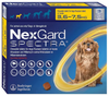 NexGard Spectra Small Dog 3.5-7.5 Kg (8-16lbs) 3Pk