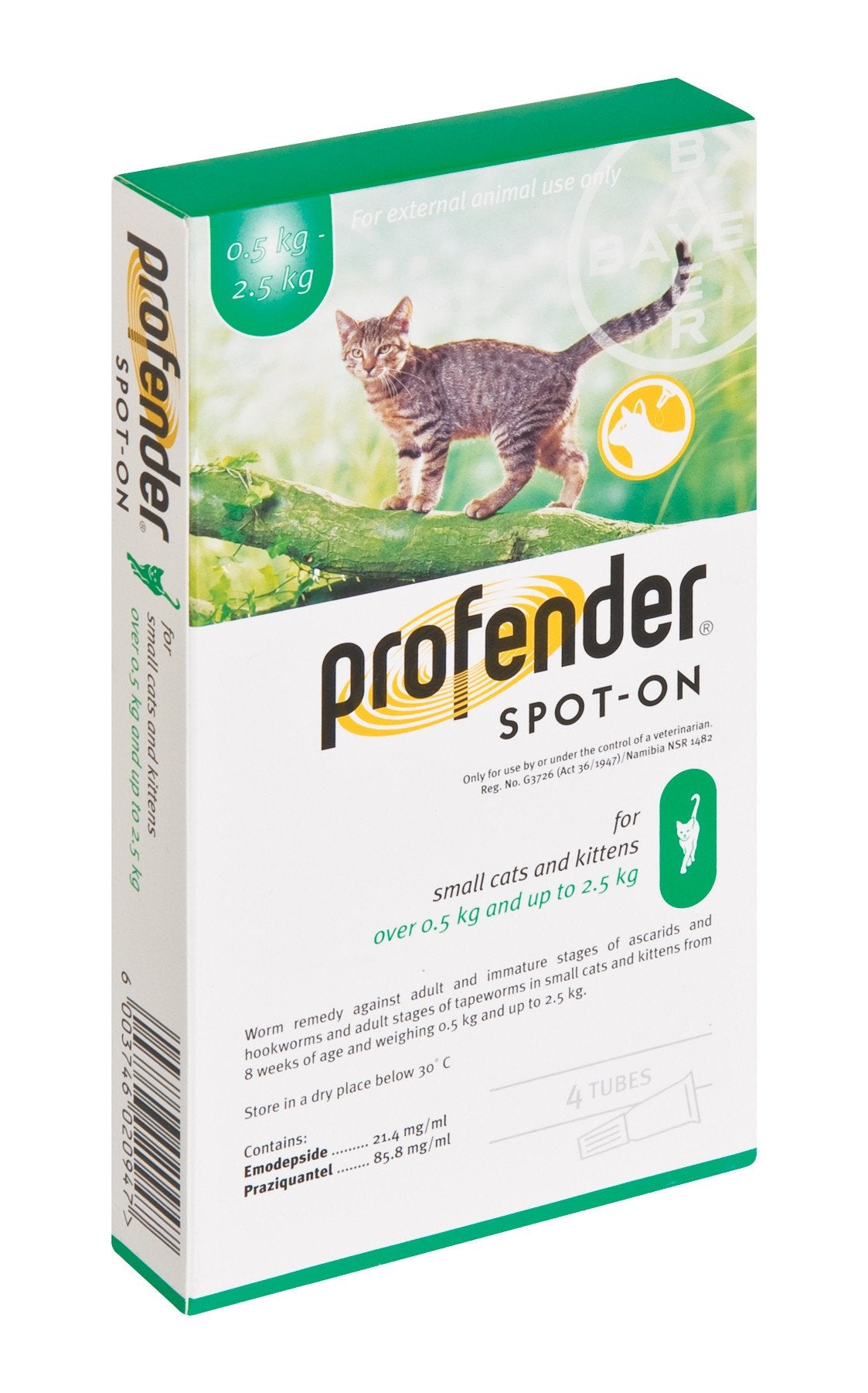 Profender spot on Small cat and Kittens lbs