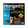 Heartgard Plus Blue Chewables for Dogs 1-25 lbs (1-11kg)