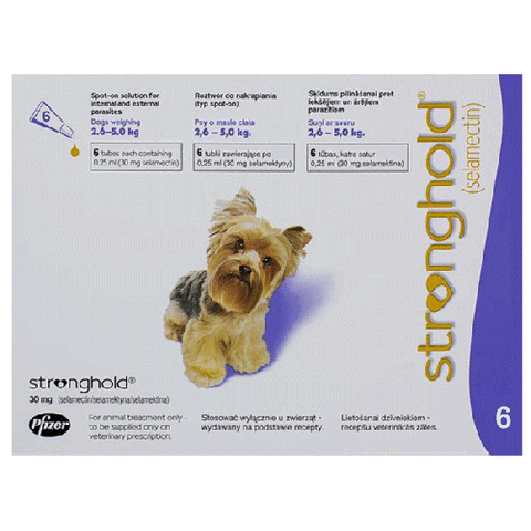 Stronghold Violet For Dogs 5-10 lbs (2.6-5 kg)