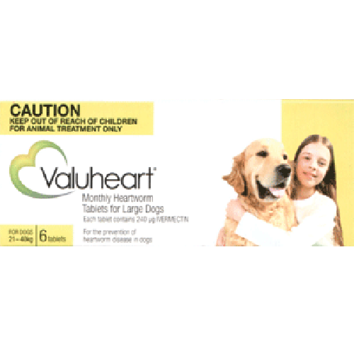Valuheart Heartworm Gold Large Dogs